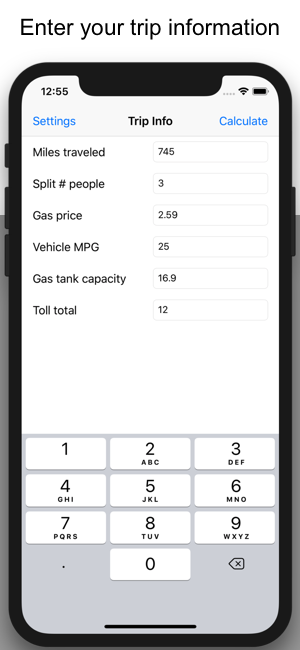 Gas Money Split Axorion There Are A Ton Of S For Calculating What Your Gas Milage Is But They Do Not Let You Plan Out Trip Will Cost Money Split Fills This Gap